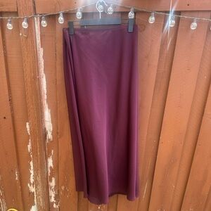 a new day Plum Maxi Skirt